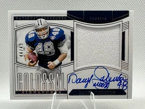 2024 National Treasures Daryl Johnston Colossal Patch /49 On Card AU Cowboys - Picture 1 of 2