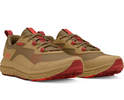 NUEVO EN CAJA Hombres UNDER ARMOUR 3027178 201 UA CHARGED VERSSERT 2 ZAPATOS ZAPATILLAS MARRONES Foto 1 de 4