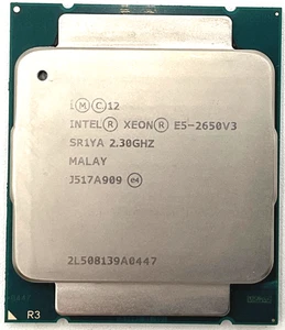 Intel Xeon E5-2650 V3 Processor 10-Core 2.3GHz LGA2011-3 25MB SR1YA 105W DDR4 - Picture 1 of 5