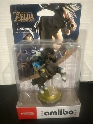 Rider Link Amiibo Breath of the Wild Nintendo Nuevo Sellado de Fábrica Zelda Foto 1 de 3