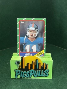 1986 Topps - Phil Simms #138 D* on Copyright Line - Bild 1 von 6