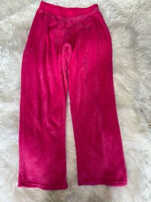 Wonder Nation girls sz. 14/16 classic pink fleece pj pants. Cute, soft - Image 1 of 4