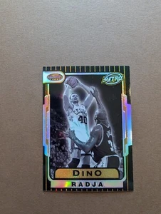 1996-97 Bowman's Best Retro Refractor Dino Radja #TB15 HOF Celtics - Bild 1 von 4