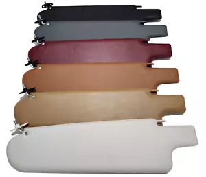Sun visor For VW T2 1968-79 VW Type 2 Bay Window Camper Sunvisor Cream Pair - Picture 1 of 4