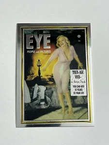 Marilyn Monroe, 1993-Cover Girl Chromium Chase Card Cover Girl Marilyn Monroe - Picture 1 of 2