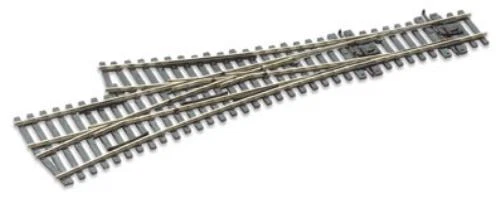 Peco SL-E199 3-Way Asymmetric Point Electrofrog code 75 rail OO Gauge - Image 1 of 1