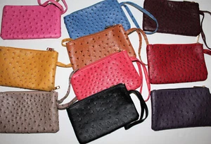 Mujer Muñequera Bolso sin asas Teléfono Cosmético Cartera Cartera Bolso de mano Varios Colores - Imagen 1 de 9