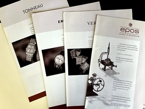 Catálogo de relojes EPOS SUIZOS 1998 RARO folletos de información de fábrica - Imagen 1 de 3