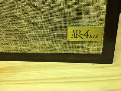 Fantastica Coppia Di Diffusori AR 4xa - Il Vero Vintage! Foto 1 de 4