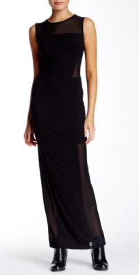 Maxi Vestido Religion Satisfy Negro Jet XS NUEVO CON ETIQUETAS $206 Foto 1 de 2