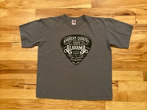 ALABAMA The Hits Tour Concert Gray T-Shirt Country Music Mens XL Made in the USA - Picture 1 of 12