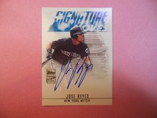 2003 Topps Traded and Rookies Jose Reyes auto Signature Moves SMA-JR SUPER RARE!