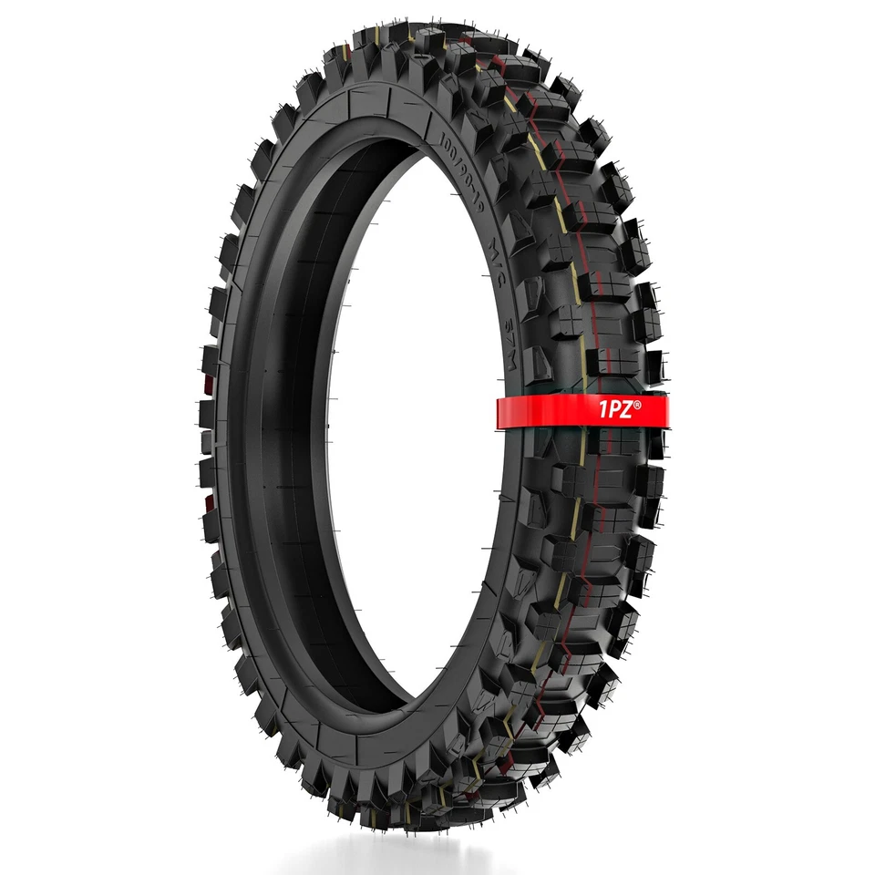 Heavy Duty 100/90-19 Tubeless Tire For Honda CR125R CRF250R Sand/Mud 125cc 250cc - Image 1 of 4