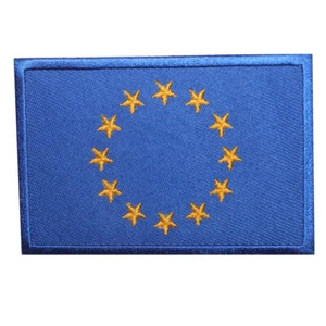 Europe Country Flag Patch Iron On Patch Sew On Badge Embroidered Patch - Picture 1 of 1