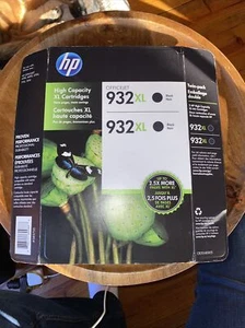 CR315BN HP NO 932XL INK CARTRIDGE BLACK TWIN-PACK - Picture 1 of 3