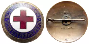 German Red Cross (DRC), brooch for nurse helper 1st Shape (1922-1935) - Picture 1 of 10