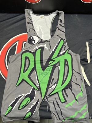 Rob Van Dam RVD Autographed WWE ECW Singlet Attire Signed Beckett BAS COA - Image 1 of 4