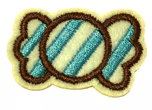 Patch Sew On Iron On Embroidered Clothing Hats Jackets Coat Candy Sweet NEW A276 - Picture 1 of 3