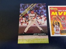 Jeff Bagwell Houston Astros Ballstreet 1991 #16 OVERSIZE RARE Oddball