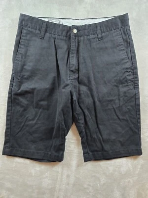 Volcom Mens Chino Shorts Size 30 Black Casual Corpo Class Skate - Image 1 of 4