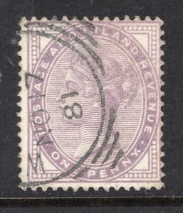 1881 1d PALE LILAC 14 DOTS SUPERB USED. SG 171 - Picture 1 of 1