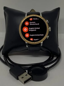 Fossil Gen 4 Authentic Digital Dial Smart Watch Custom Band FTW6016 QT348 - Picture 1 of 12