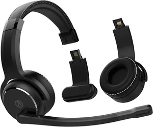 RAND MCNALLY CLEARDRYVE 210 PREMIUM CONVERTIBLE NOISE-CANCELLING BLACK HEADSET - Picture 1 of 3