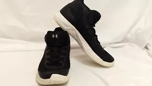 Under Armour Men's Jet Mid Basketball Shoe, Black/Steel/White, Black, Size 11.5 - Picture 1 of 9