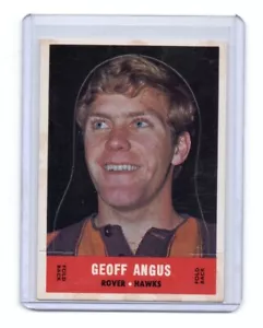 1969 Scanlens (Unpopped) Die Cut HAWTHORN - Geoff ANGUS - Picture 1 of 2