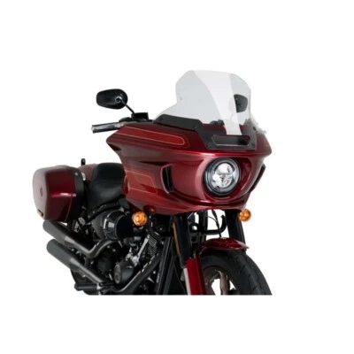 CUPOLINO PUIG PER HARLEY DAVIDSON SOFTAIL 1745 ST LOW RIDER 2022 > 2023 TRASPAR. - Immagine 1 di 2
