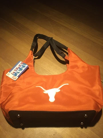 NWT University Of Texas Handbag, Purse W/Texas Longhorns Logo. Hook Em Horns!! Cover