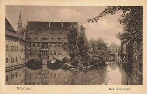 Postal Alemania Heil Geist Hospital Nuremberg - Imagen 1 de 2