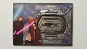 Topps Star Wars Masterwork Relic Anakin Skywalker: Mace Windu's Lightsaber 11/50 - Picture 1 of 1