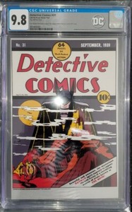 Detective Comics #31 Pure Silver Foil (35g)  CGC 9.8 DC Comics 2019