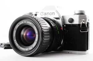 Canon AE-1 Silver / Lens New FD 35-70mm f/3.5-4.5 Excellent+5 from Japan Y2279 - Picture 1 of 22