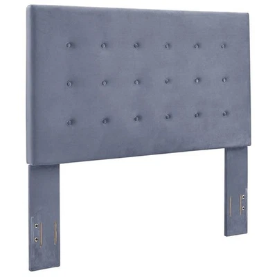 Crosley Furniture Reston Fabric Upholstered King/Cal King Headboard - Cornflower - Image 1 of 4