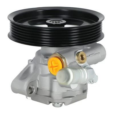 Power Steering Pump w/ Pulley For GMC Acadia Buick Enclave 2007 2008 - 2016 - Image 1 of 4
