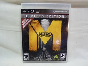 METRO LAST LIGHT Edición Limitada COMO NUEVO Y COMPLETO Sony PlayStation PS3 ENVÍO GRATUITO - Imagen 1 de 4