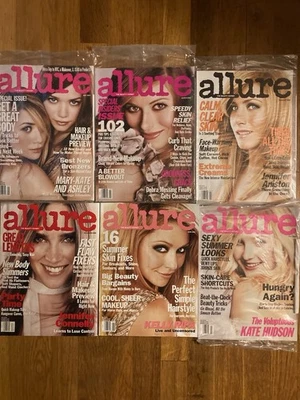 Allure Magazine Lot 2003-2004 Mary Kate Olsen Jennifer Aniston Kelly Ripa - Image 1 of 4