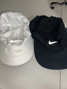 Nike Df Arobill Fthlt Perf Accessories Men White & Black 2 Hat Lot - Picture 1 of 14