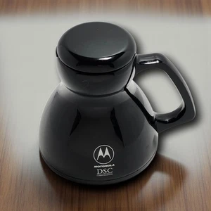 Vintage Motorola DSC Communications "Switch Evolution Team" Travel Mug schwarz - Bild 1 von 10