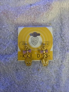 Vintage 1997 WB Warner Brothers Store Tweety Vogel Looney Tunes Ohrringe neu neu aus altem Lagerbestand - Bild 1 von 2