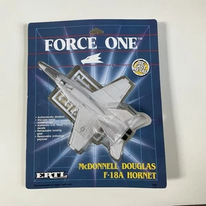 RARE Vintage ERTL Force One F-18A Hornet Die-Cast Figher Jet Toy - NIB - Picture 1 of 1