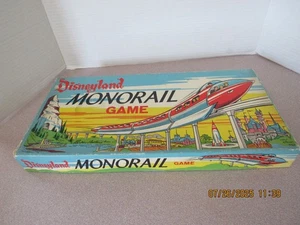Parker Brothers Disneyland Monorail Game - Disney Hasbro - - Picture 1 of 7