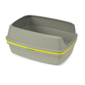 Scoopfree Cat Kitty Litter Box Tray Sifting Toilet Box High Sided Grey Large - Picture 1 of 9