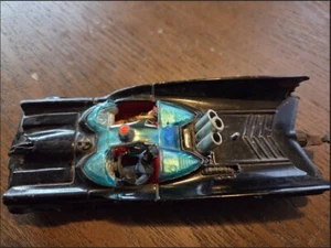 Vintage 1966 Corgi DC Batman Batmobile 267 Diecast mit Figuren fast komplett - Bild 1 von 12