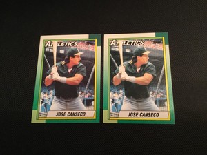 1990 Topps #250 Jose Canseco A'S MINT # 250 (pair)