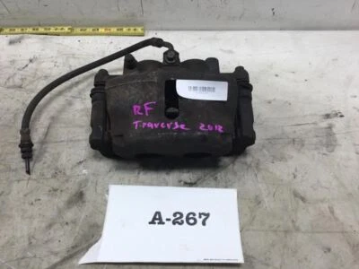 2012 CHEVROLET TRAVERSE FRONT RIGHT PASSENGER SIDE BRAKE CALIPER w/HOSE OEM+ - Image 1 of 4