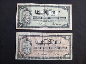 CANADIAN TIRE 5 + 10 CENTS CASH BONUS - Circulated - Picture 1 of 2