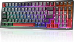 RK ROYAL KLUDGE RK98 Wireless Mechanical Keyboard Triple Mode 2.4G/BT5.1/USB-C - Picture 1 of 10